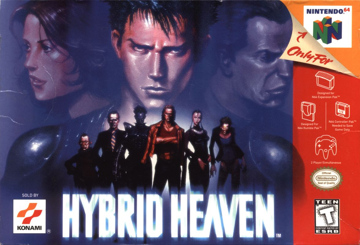 Hybrid Heaven box art for Nintendo 64